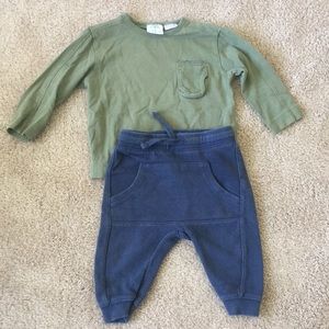 Zara top and bottom! (Sold on kidzen)